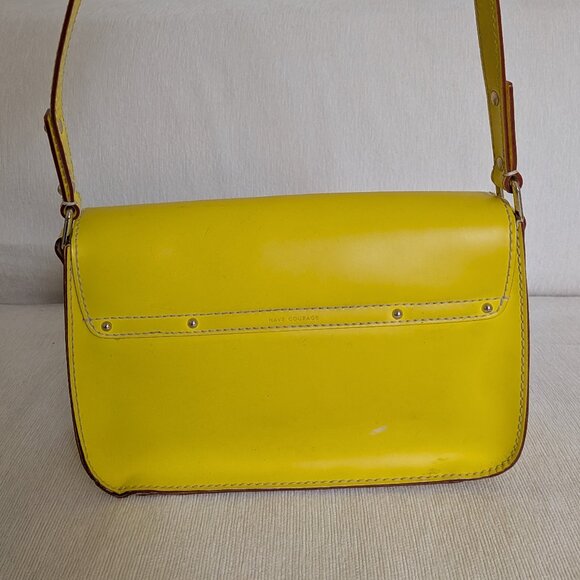 Kate Spade Chartreuse Yellow Crossbody Bag with Duster Bag - Picture 4 of 10